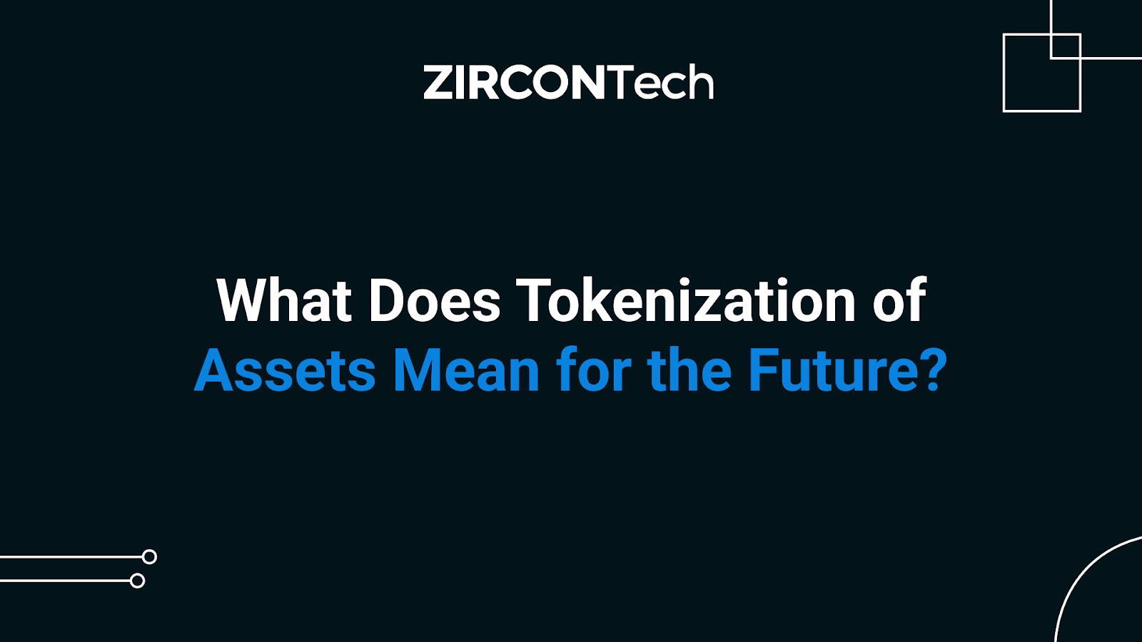 what does tokenization of assets mean for the future?