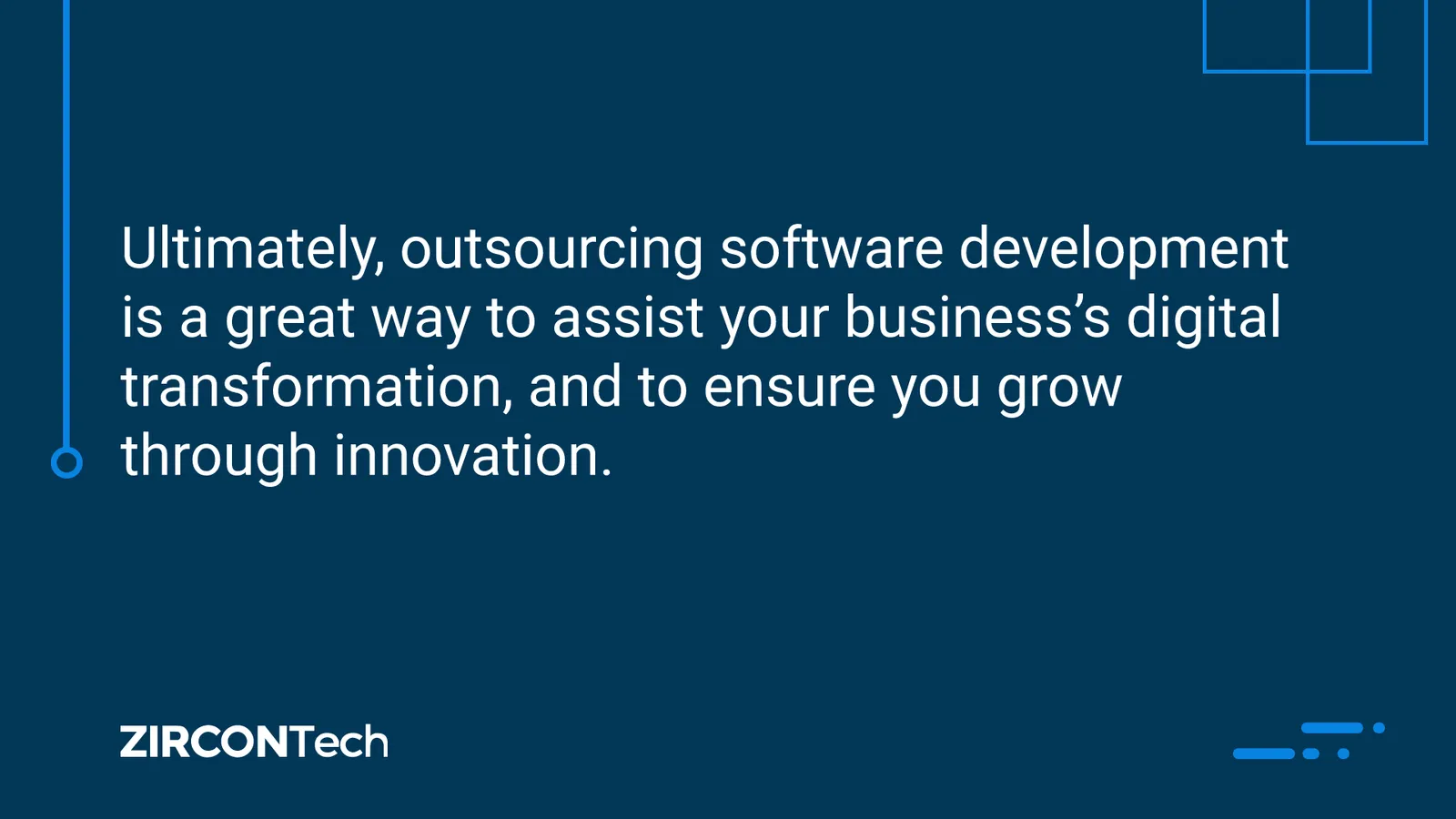 Outsourcing Software Development in Business Digital Transformation